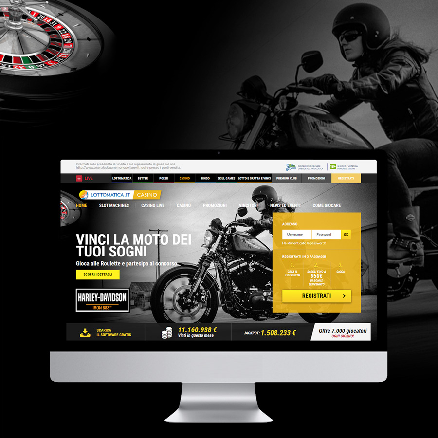 Realizzazione grafica banner per casino online, Graphic Web Designer Freelance Roma, VdvGrafica