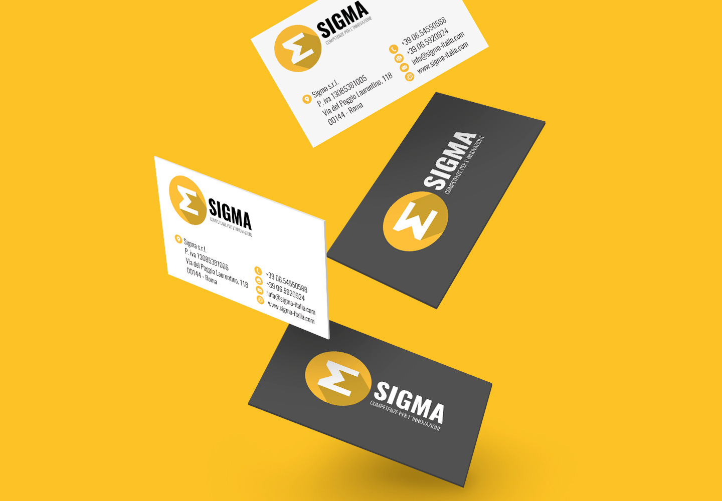 creazione grafica biglietto da visita, Graphic Web Designer Freelance Roma, VdvGrafica
