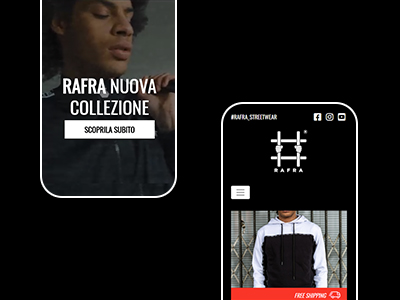 realizzazione sito web e-commerce per marchio abbigliamento, Web Designer Freelance Roma, VdvGrafica